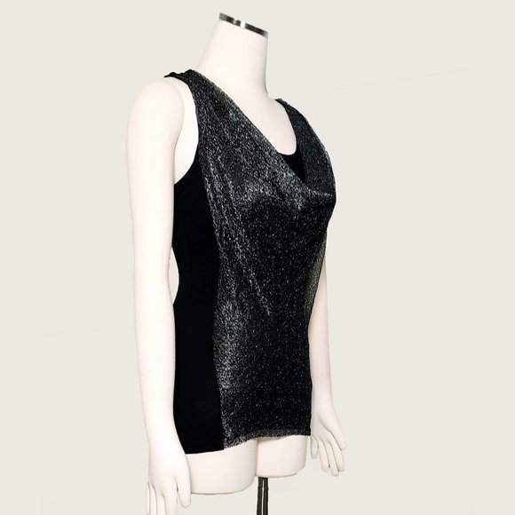 Cynthia Rowley Metallic Top NWT - Picture 2 of 7